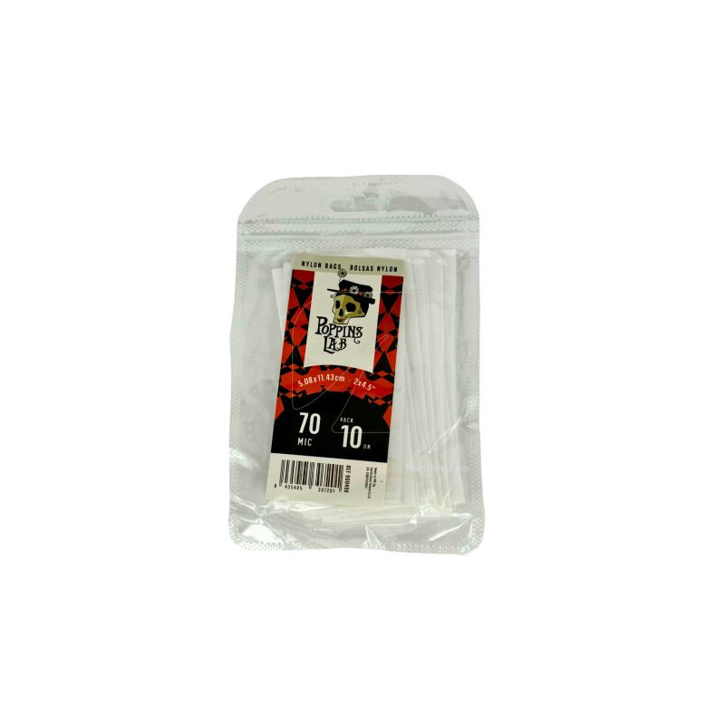 Bolsa Rosin 70micras 5x11cm Poppin Lab - 10u