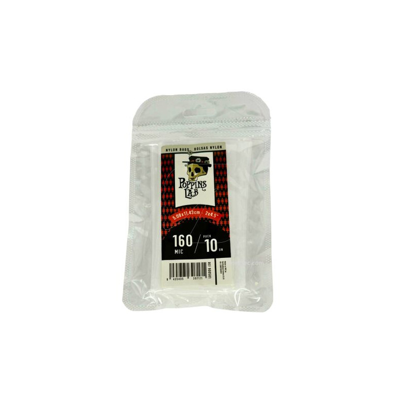 Bolsa Rosin 160micras 5x11cm Poppin Lab - 10u