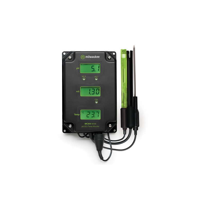 Medidor Continuo MC811 Ph-Ec-Temp Milwaukee