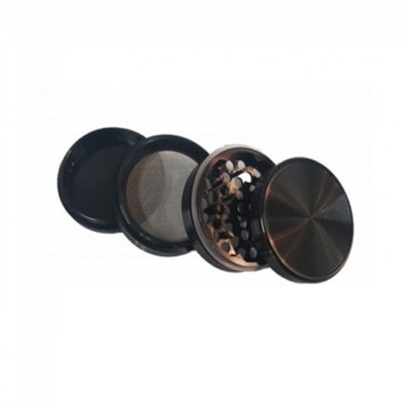 Grinder 4 Partes Negro - 50mm
