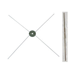 Kit Recambio Cuchilla Cruzada y Recta Peladora 16"