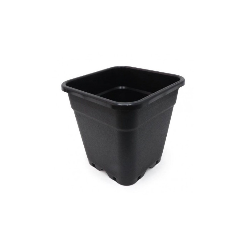 Maceta Cuadrada Negra Pure Factory - 18L