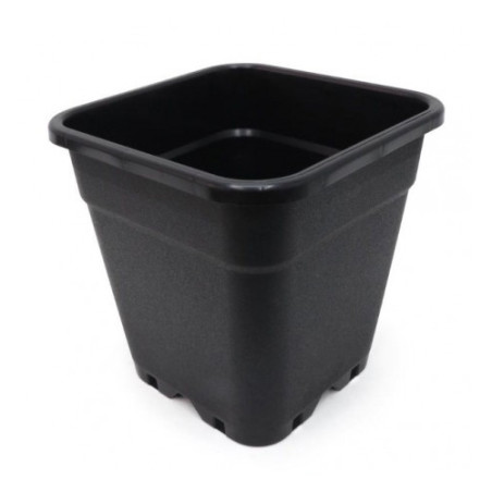 Maceta Cuadrada Negra Pure Factory - 18L