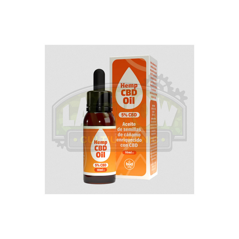 Bud Life Hemp CBD Oil 5% - 10ml