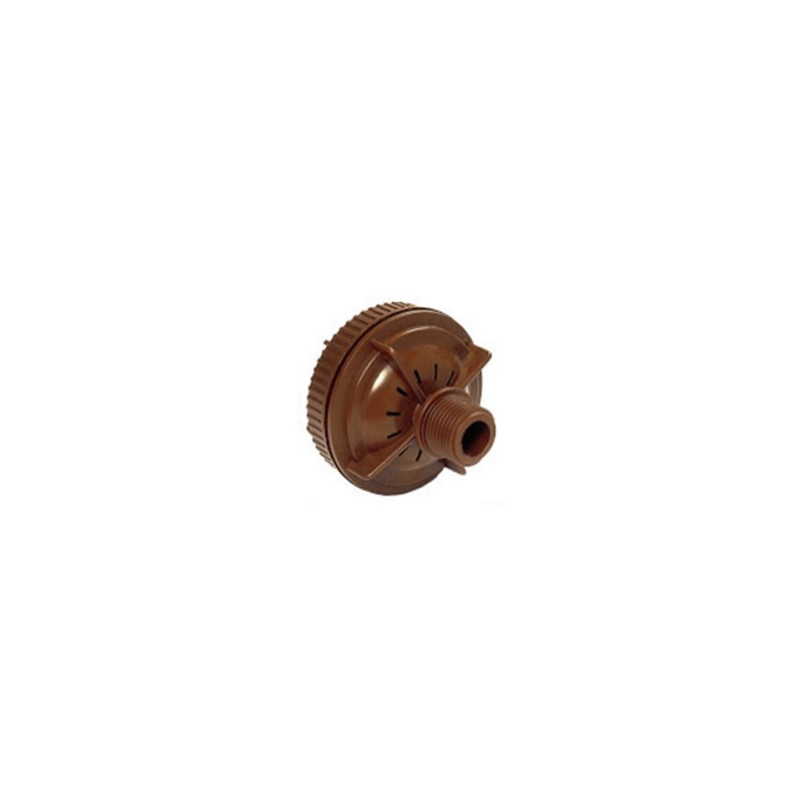 Valvula de Lavado Netafim Rosca Macho 1/2 Marron