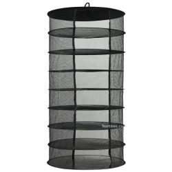 Secador malla redondo Dark Box 60cm 8 niveles