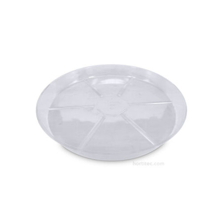 Plato redondo transparente VDL - 34cm