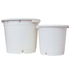 Maceta Redonda Blanca - 10L 