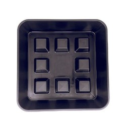 Plato Cuadrado Elevado 20/22cm