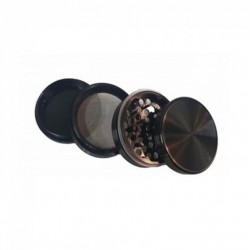 Grinder 4 Partes Negro - 50mm